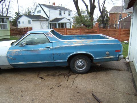 1974 Ford Ranchero - looks bad, body is actually very solid!