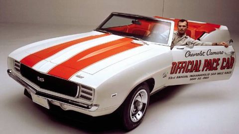 1996 Ford Probe - This 1969 Chevrolet Camaro convertible served as the official pace car for the 53rd Annual Indianapolis 500 Mile Race.