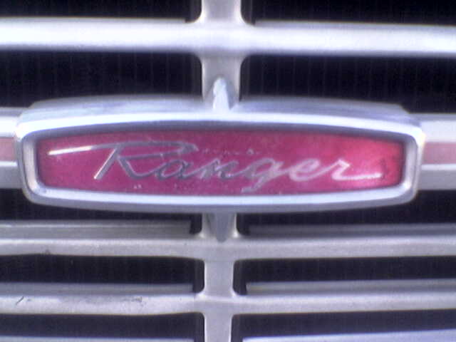 1969 Ford F-250 grille with Ranger emblem