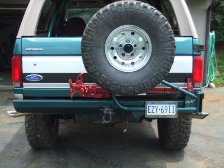 1996 Ford Bronco - all done, notice the police interceptor badging