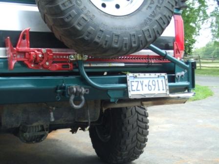 1996 Ford Bronco - i have since changed the latch to a cam style