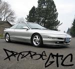 1994 Ford Probe - 1994 Ford Probe in 3/4 front view, parked outdoors.