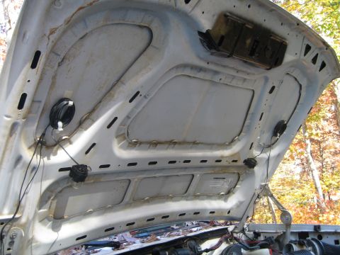1996 Ford Bronco - this is my new set up with two lights, and its a little neater.