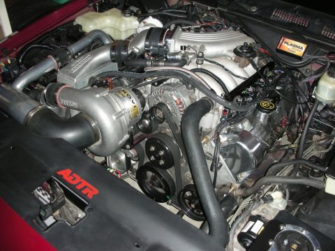 1992 Ford Crown Victoria - Custom engine build a Paxton Novi supercharger and polished components.