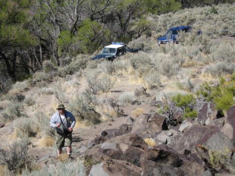1997 Chevrolet C/K Pickup - Here is Norm doing the tourist thing