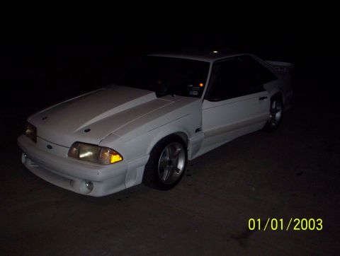 1991 Ford Mustang “91 Wht GT”