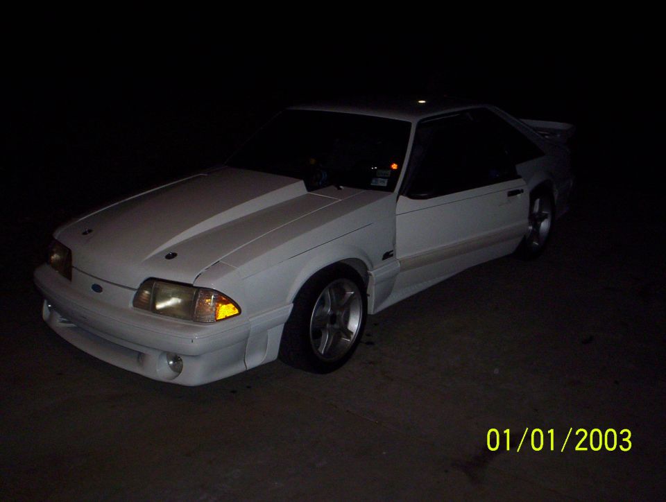 1991 Ford Mustang “91 Wht GT”