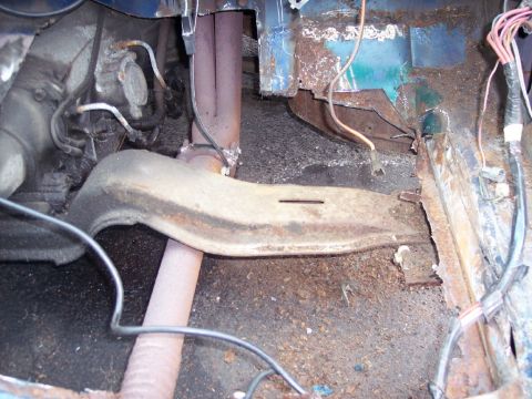 1975 Ford Ranchero - Floor Cut-Out