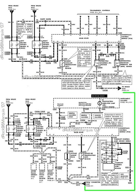 1996 Mercury Grand Marquis - 95-97 o2 sensor wiring