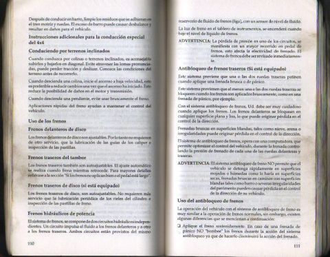 1995 Ford F-150 - This document details braking systems, including ABS, and instructions for off-road driving.