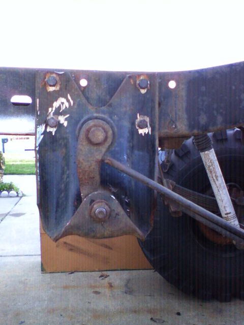 1978 Chevrolet C/K Pickup - moved my spring hanger back 2" so it looks alot better