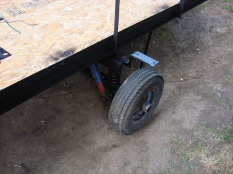 1983 Ford Bronco - here is the pass side shock installed
