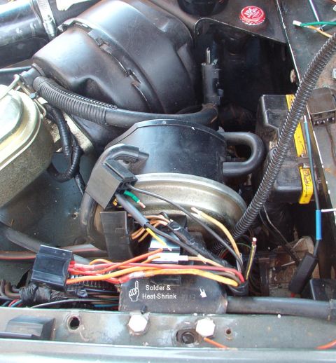 1975 Ford Bronco - Being careful to connect the wires to the proper terminals (using the list below), securely connect the old wires to the terminals of the n…