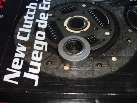 1983 Ford Bronco - time to install the new pilot bushing.