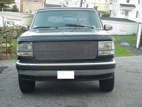 1993 Ford Bronco - installed bug shield