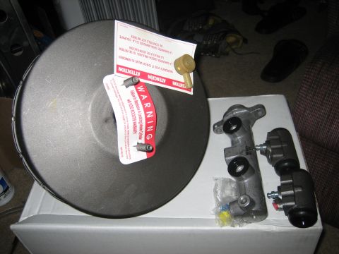 1996 Ford Bronco - F-350 master cylinder, brake booster, and 1-3/16 bore wheel cylinders