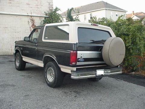 1993 Ford Bronco - tinted rear