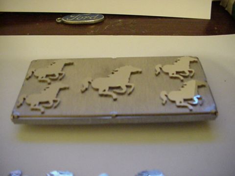 1993 Ford Bronco - custom made brake pedal covers