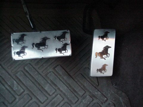 1993 Ford Bronco - gas & brake pedals installed