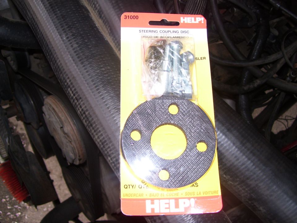 HELP! steering coupling disc part with bolts and nuts