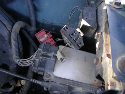 1995 Ford Bronco - Ford OBDI Test Connector.