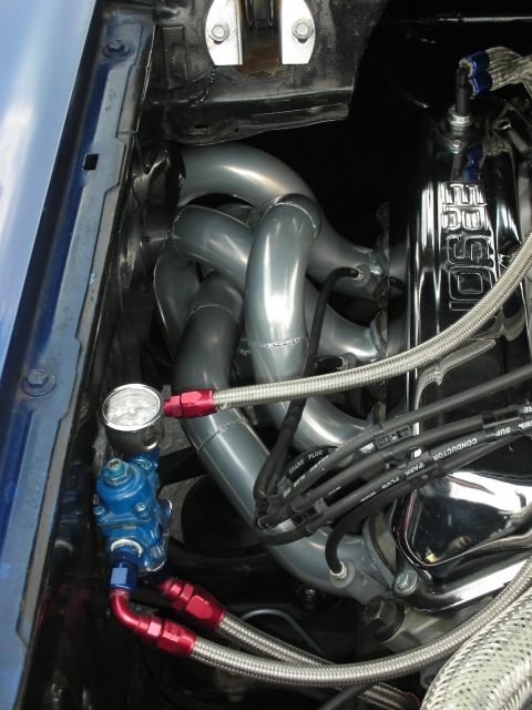 1992 Ford Crown Victoria - Custom exhaust headers and fuel system components are visible in the engine bay.