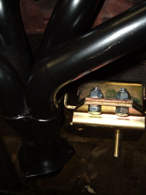 1990 Ford Ranger - pass header to motor mount clearance very close but they don't touch