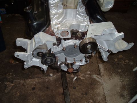 1990 Ford Ranger - all acessory brackets bolted up to check clearance