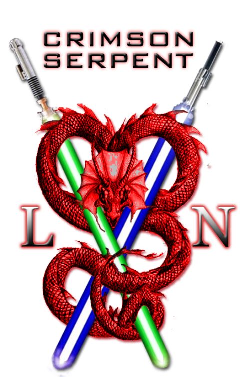 1990 Ford Probe - LVN - Crimson Serpent Space fleet logo