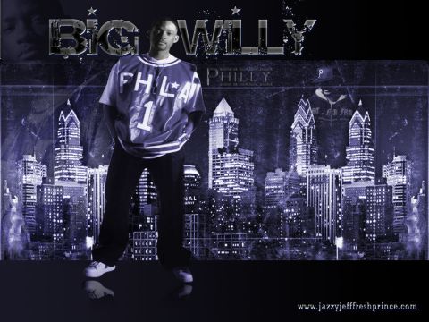 1998 Ford Crown Victoria - Will Smith poses in front of a stylized Philadelphia skyline with the text "BIG WILLY" above.