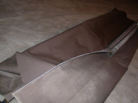 1983 Ford Bronco - The plastic might be adhered to the drum, so it may be necessary to flex it to break it loose.