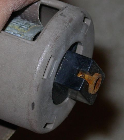 1983 Ford Bronco - It's possible to remove the roll pins with the end caps in place, but it's much more difficult.