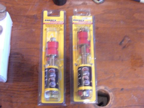 1989 Ford Probe - Two Energy Suspension brand performance polyurethane bushings are packaged for sale.