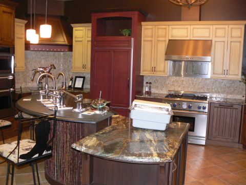 2006 Ford E350 - Thermador kitchen.