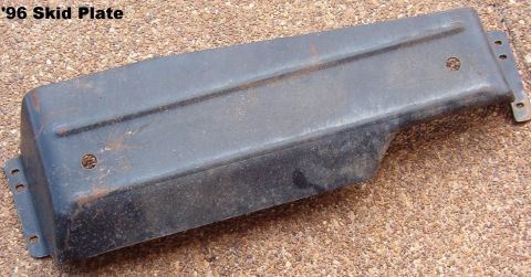 1983 Ford Bronco - Skid Plate from '96 Bronco w/BW 1356 (same as '87-96 Bronco/F-series 4WD) IF THE IMAGE IS TOO SMALL, click it.