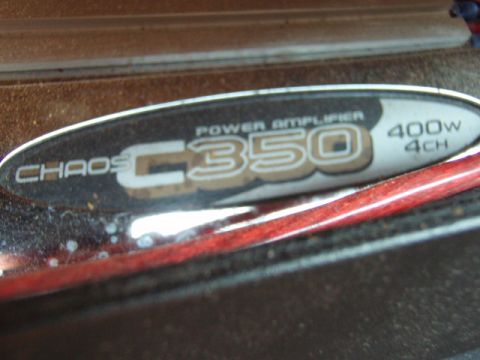 1995 Ford F-150 - AMPLIFIER BOSS CHAOS C350 400W 4CH IN ORDER TO MOVE THE FRONT AND BACK LOUDSPEAKERS