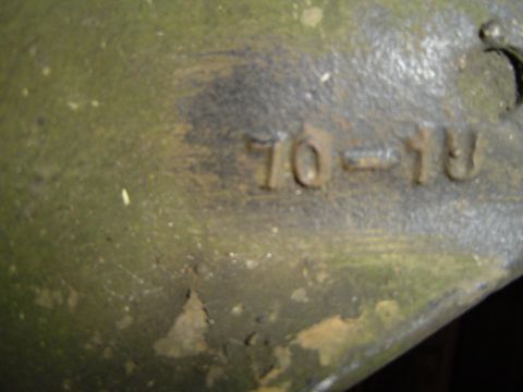 1978 Ford Bronco - Number on the housing