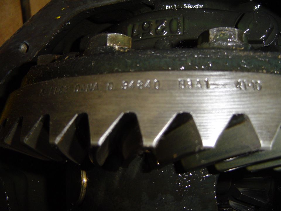 Numbers on the ring gear...I think it means 4.10