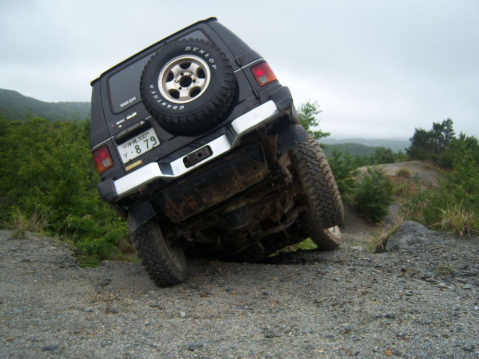 same hole just from the back of the truck