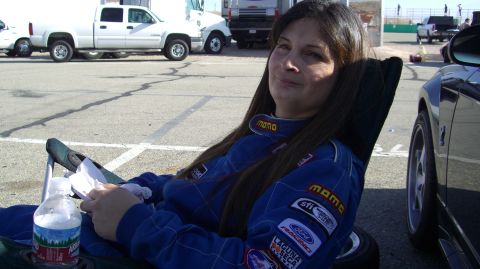 1990 Ford Probe - Even I need to rest a bit before an event. Ah, the warm sun of the desert.