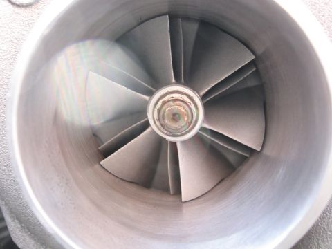 1996 Ford Probe - Turbocharger compressor wheel with six blades is visible in this close-up shot.