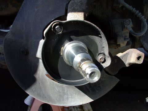 1990 Lincoln Town Car - Wipe clean the spindle as well.