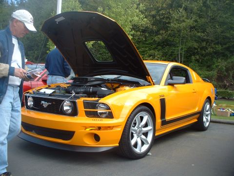2000 Ford Crown Victoria - Saleen's Limited Edition Parnelli Jones Mustang with a true 302 5.0 motor. 1 of only 500 cars made. http://www.saleen.com/saleen-parnellijo…