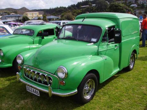 1969 Lincoln Continental - Morris Minor Van