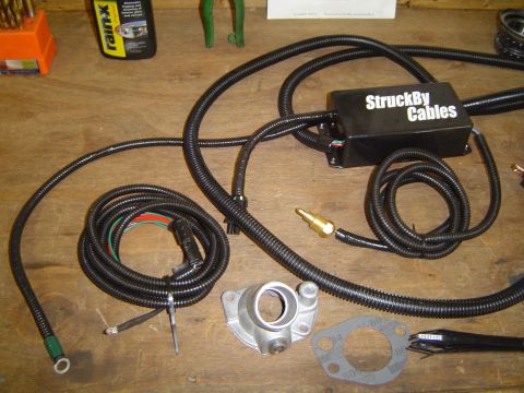 1989 Ford Bronco - Very complete kit from StruckBy Cables