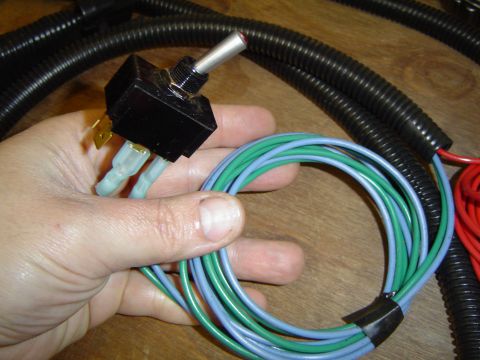 1989 Ford Bronco - 3 way switch for normal AUTO operation, Manual OFF, and manual ON