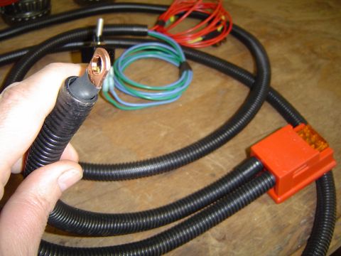 1989 Ford Bronco - Main power lead