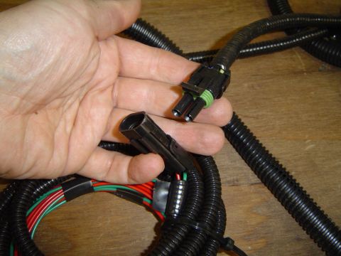 1989 Ford Bronco - Plug for LED idiot light
