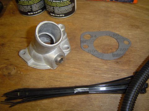 1989 Ford Bronco - Even came with thermostat housing, gasket and zip ties