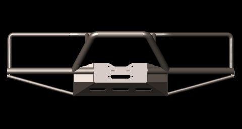 1995 Ford F-150 - this is my idea of front bumper, for my F150 1995, with mensures to mount winch warm 8274, designed by my same in autocad 3D, if you wish t…